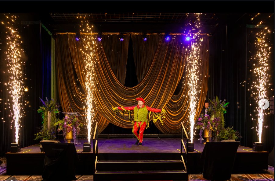 Awards gala stage